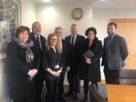 SDLP Delegation meeting with Department for Communities Permanent Secretary Leo O'Reilly 22 November 2018